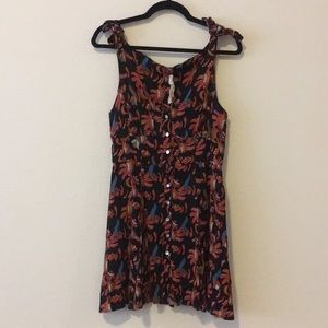 Free People Button Down Festival Dress M